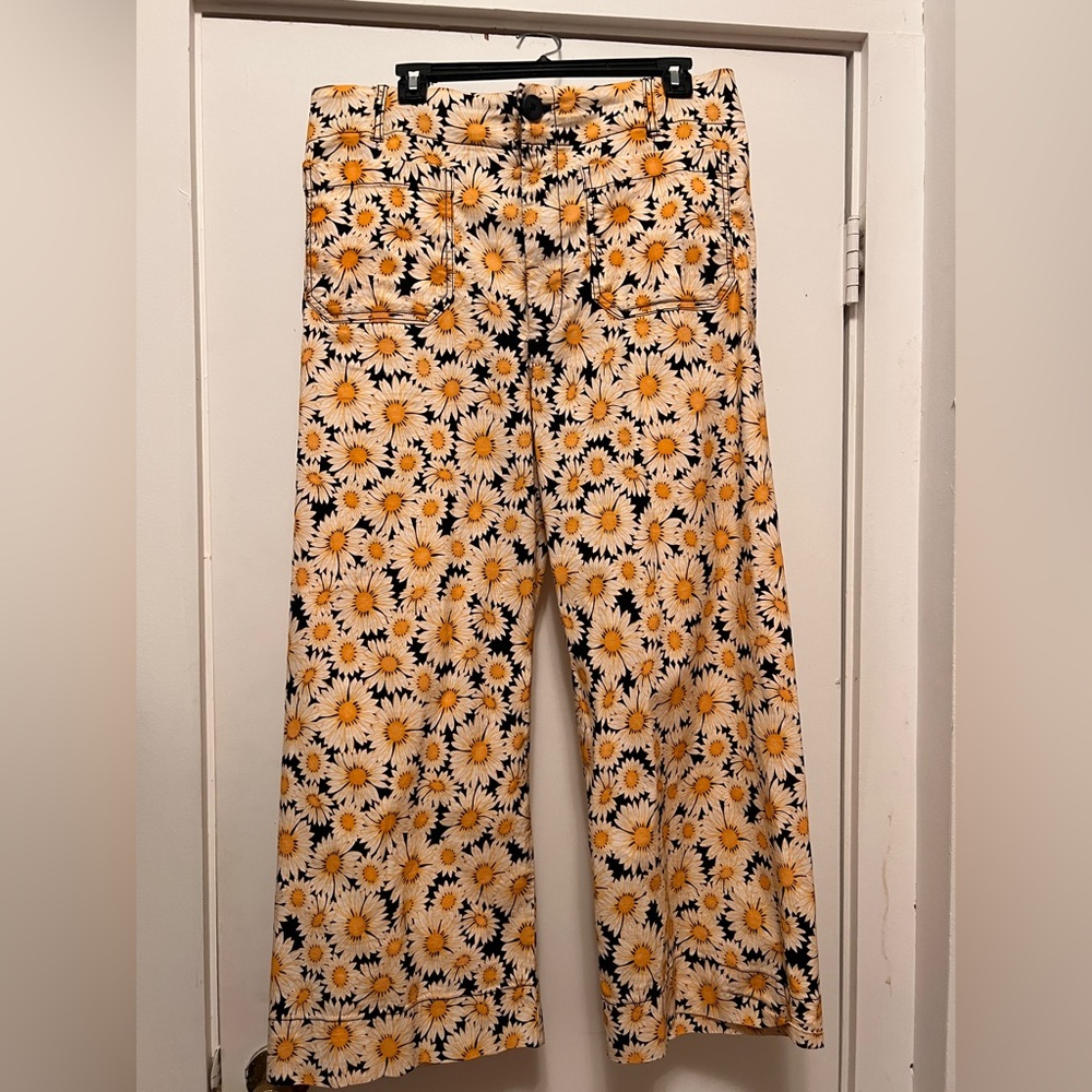 Wide Leg Daisy Pants
